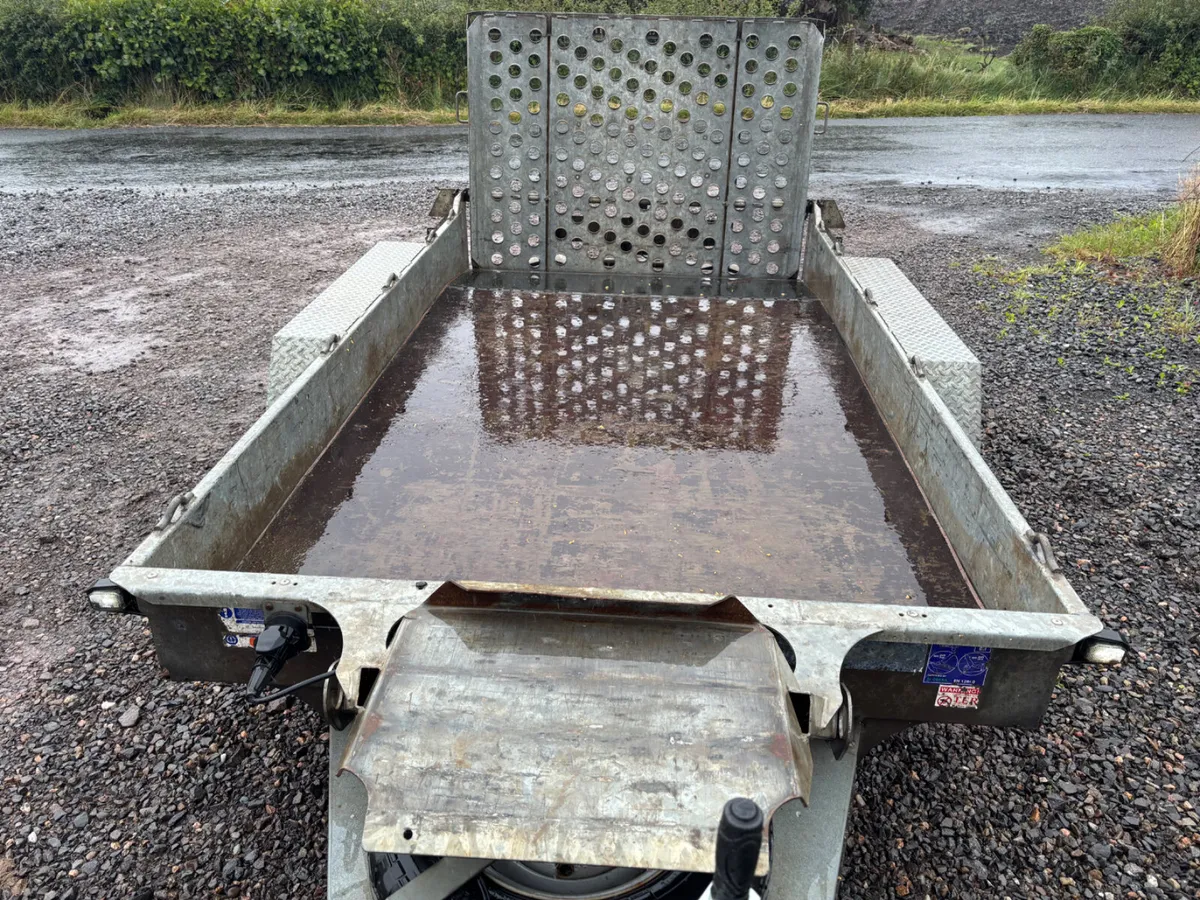 Ifor Williams 10ft x 5ft 4” plant trailer - Image 4