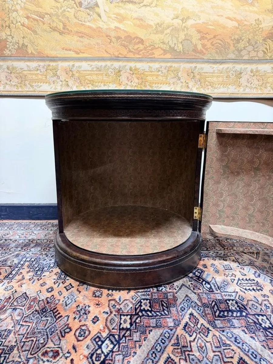 Circular Edwardian Style Drum Table or Cabinet - Image 2