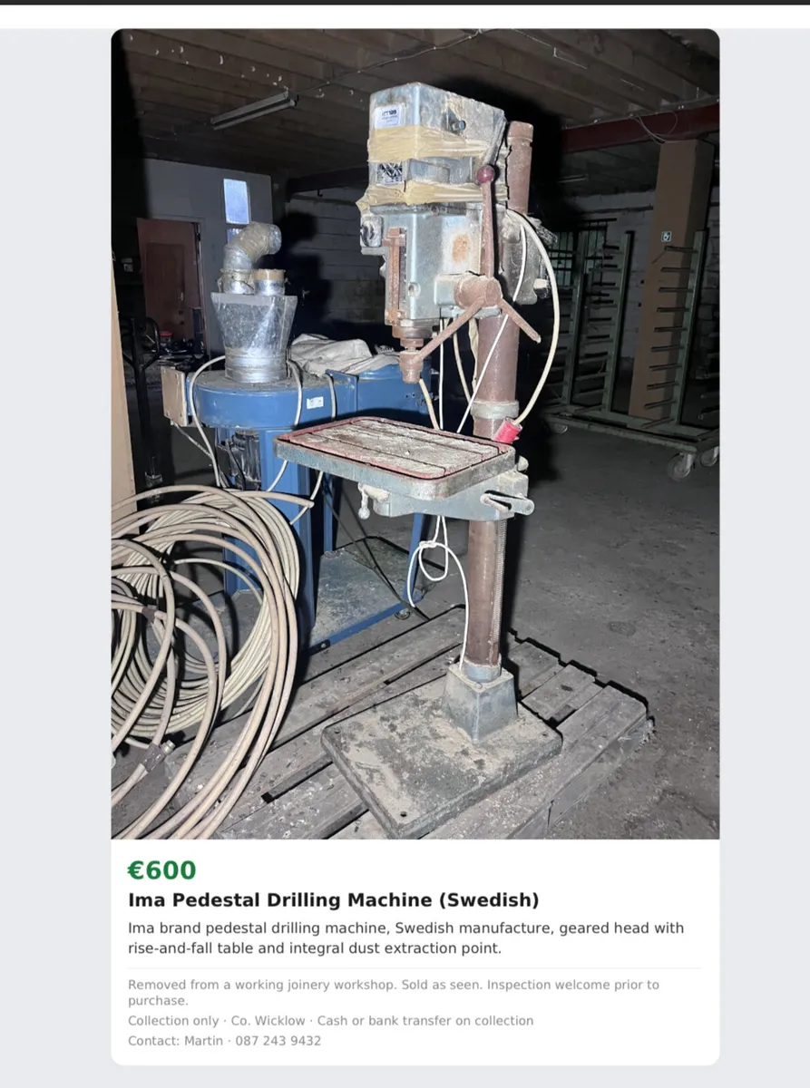 Workshop Machinery - Image 1