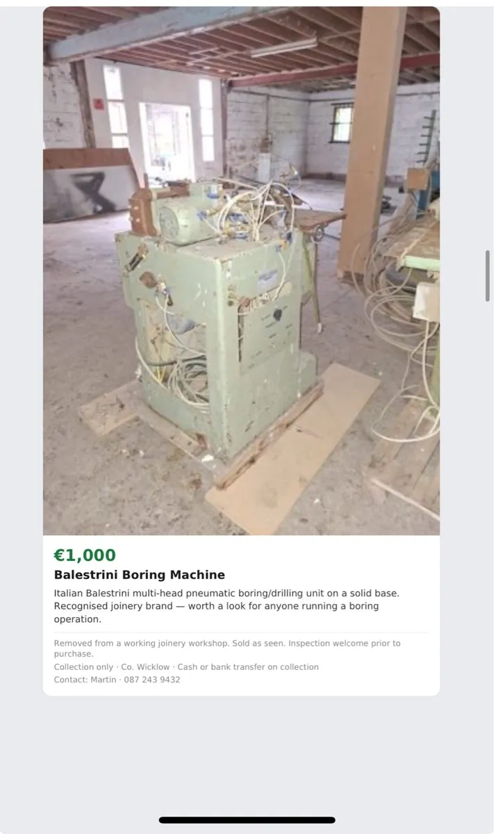 Woodshop Machinery - Image 1