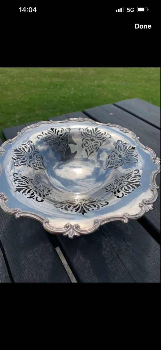 Silver Bon Bon dish - Image 4