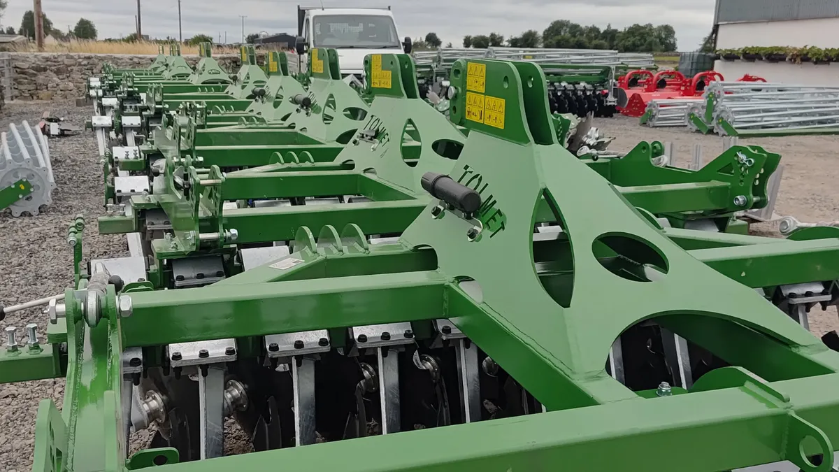 Tolmet disc harrows TAMS APPROVED - Image 3
