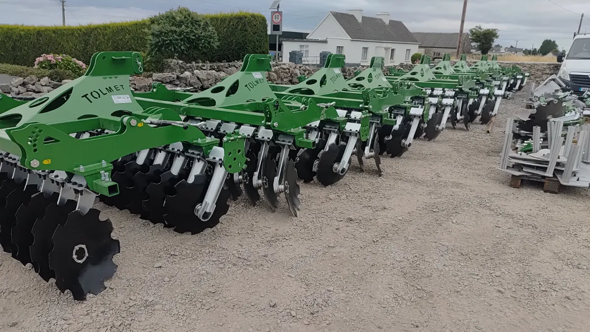 Tolmet disc harrows TAMS APPROVED - Image 1
