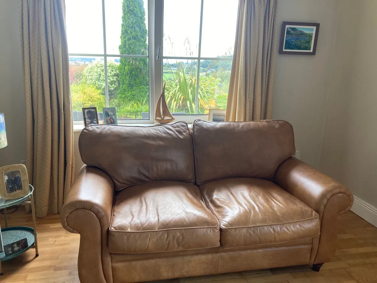 Leather Sofa - Image 2