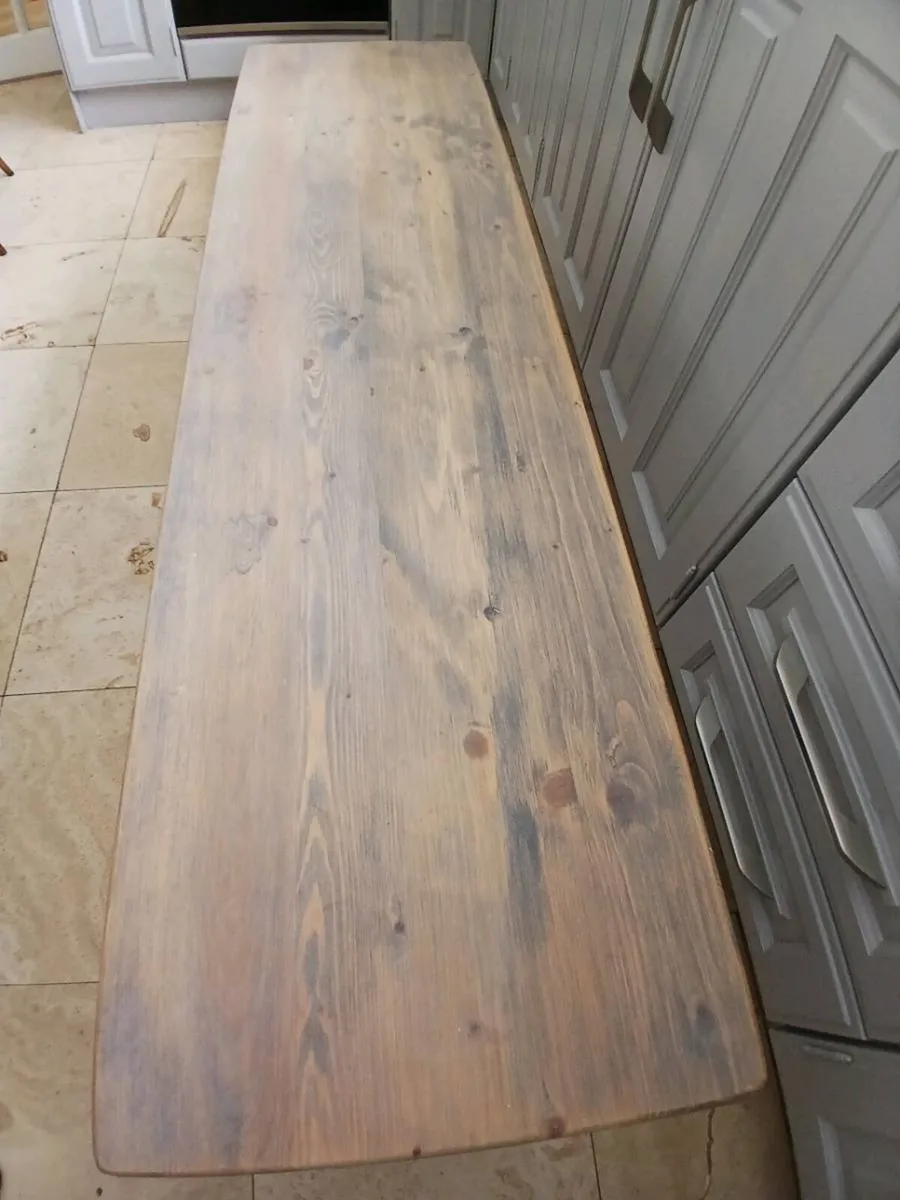 Solid Wood Bench - Image 3