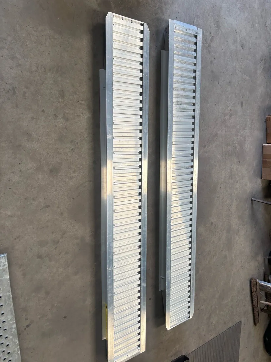 Ifor williams trailer ramps 6ft 8ft steel and alu - Image 2