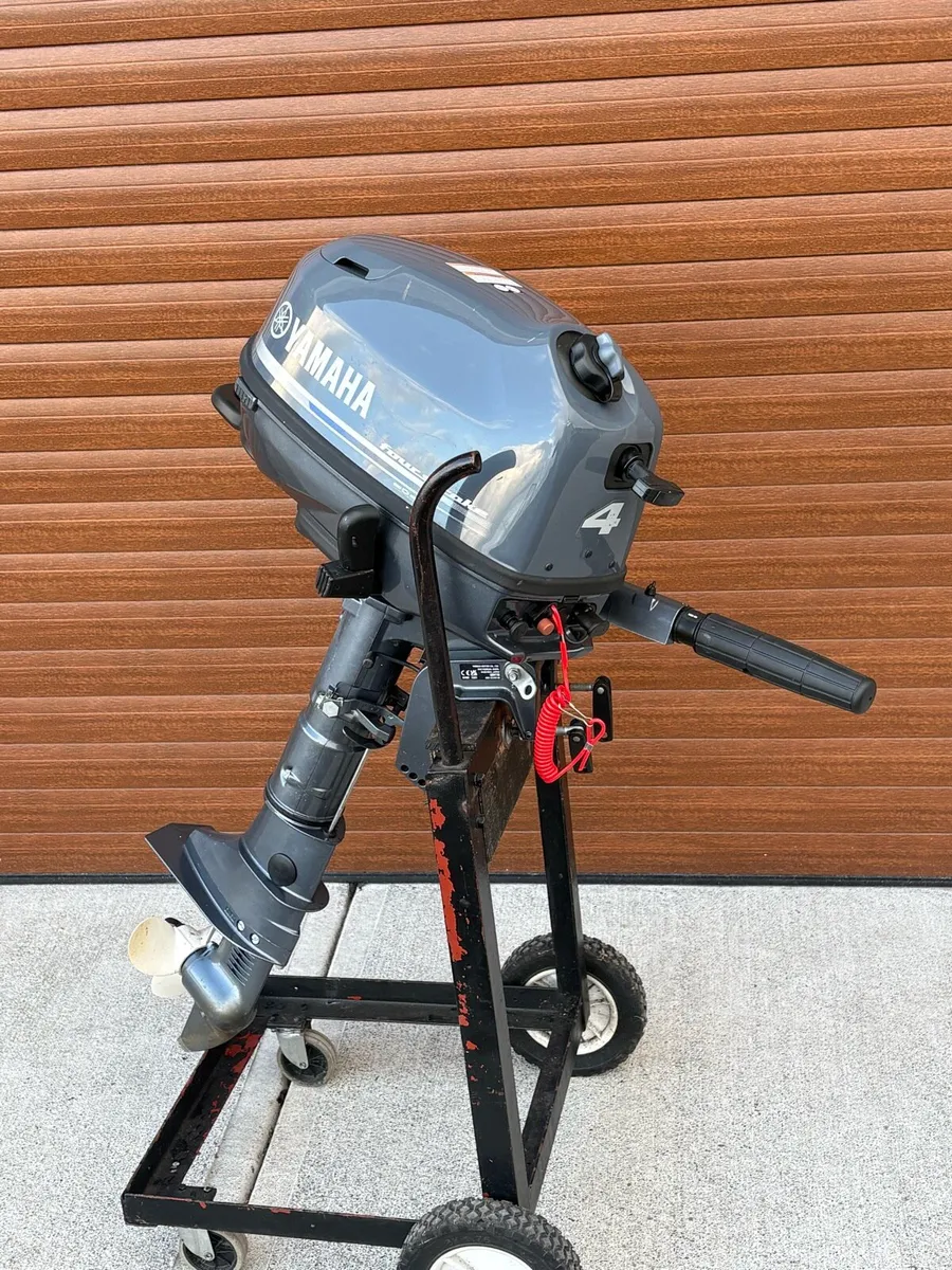 New Yamaha 4hp outboard - Image 1
