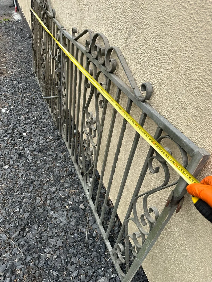 Galvanised steel garden gates - Image 4