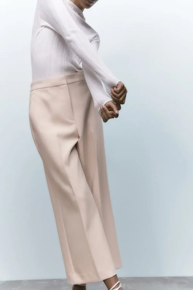 New Without Tags Zara Cropped Culottes - Image 1