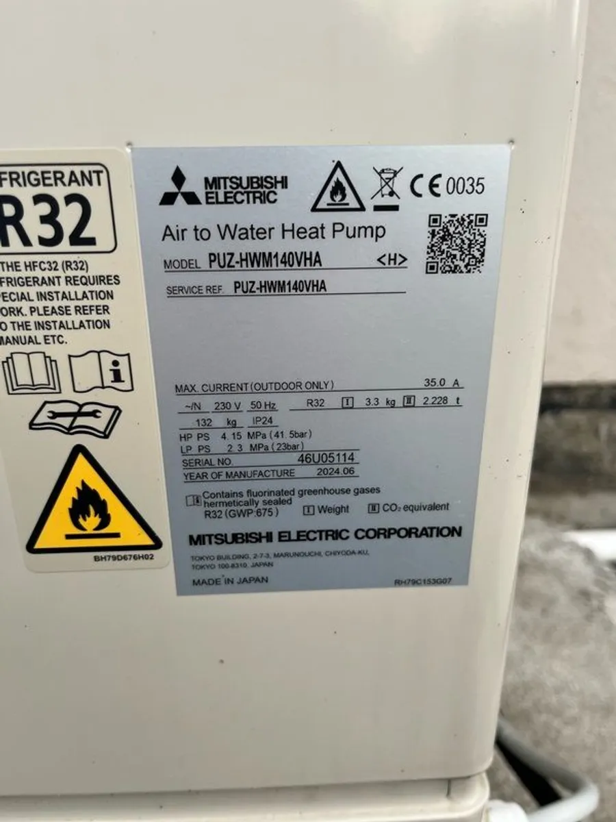 14kw Mitsubishi Ecodan Heat Pump - Image 2