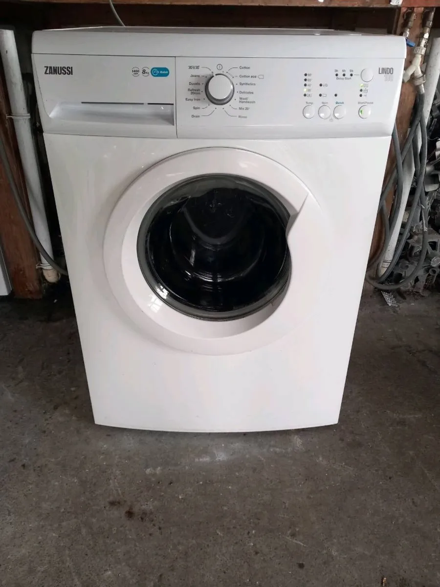 Zanussi 8kg washing machine - Image 1