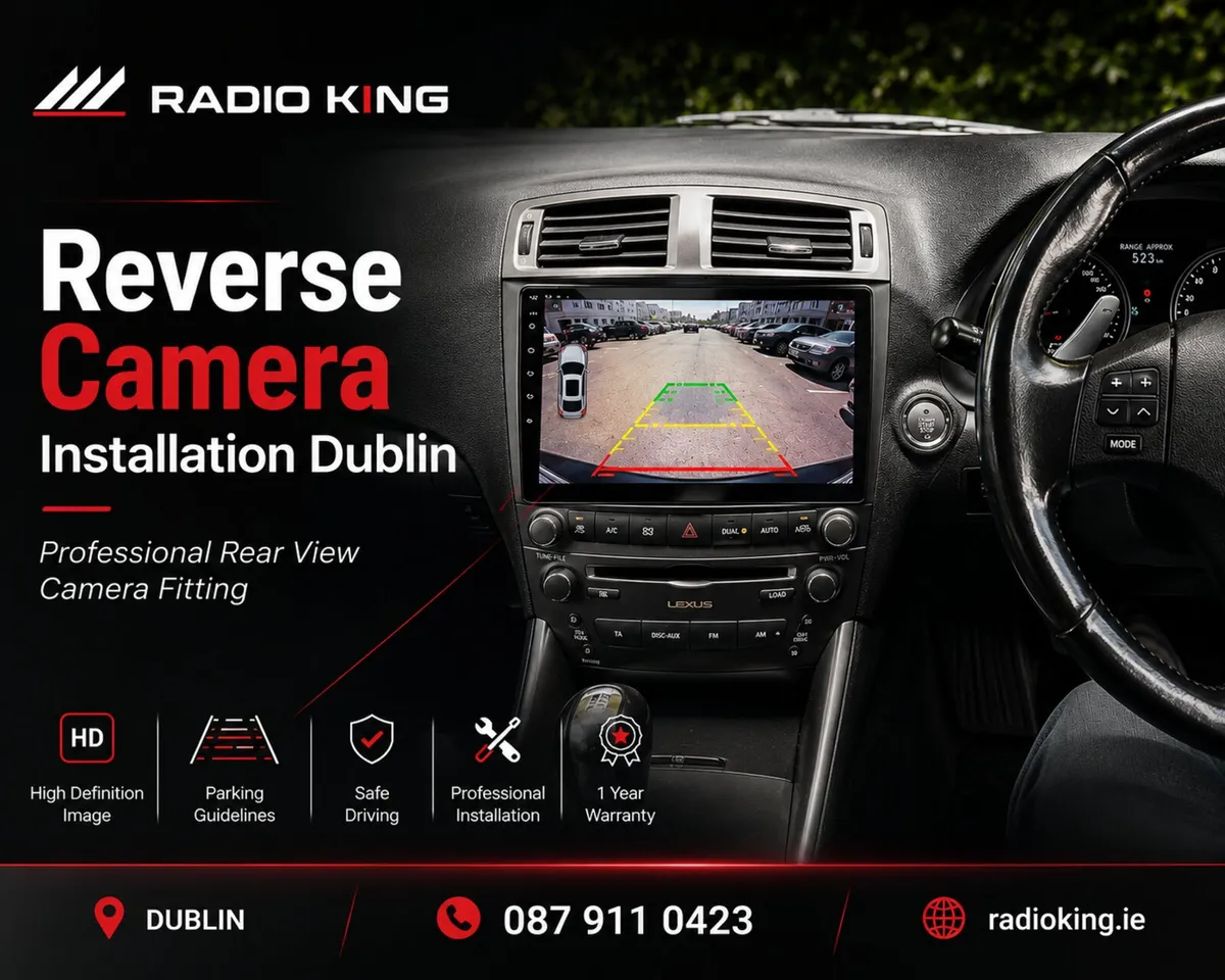 Reverse Camera Installation Dublin