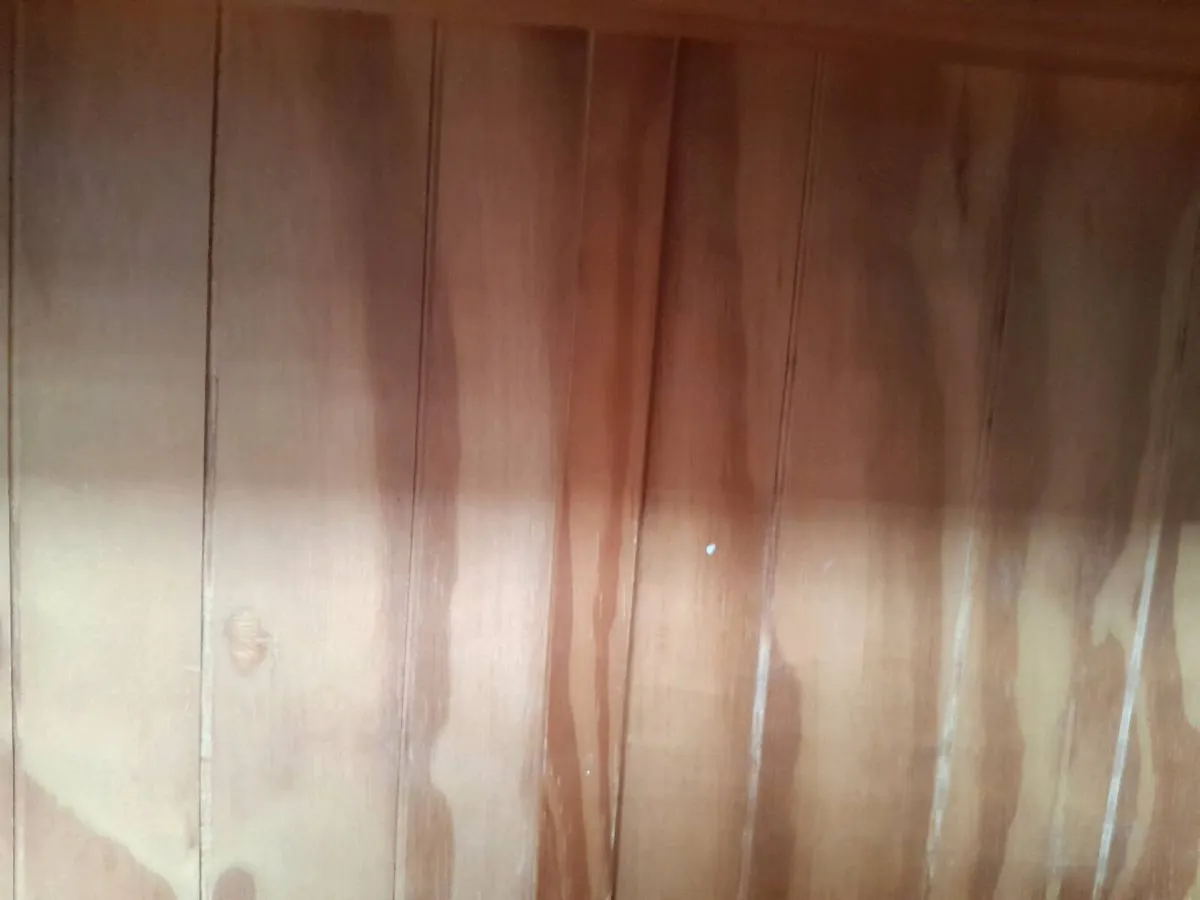 Brown wood pine bookcase/shelf/storage/cupboard - Image 2