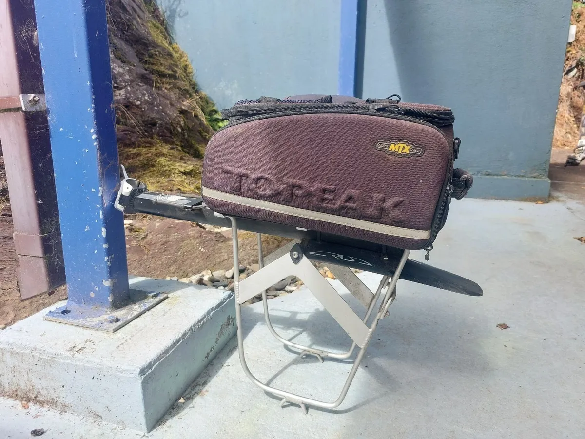 Topeak MTX trunk bag & beam rack - Image 1
