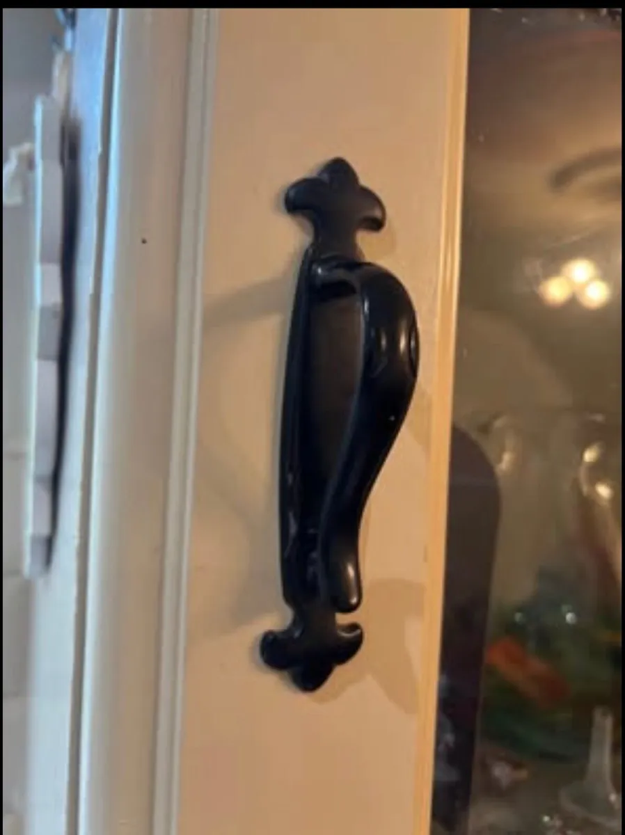 Black Solid Metal Kitchen Handles - Image 1