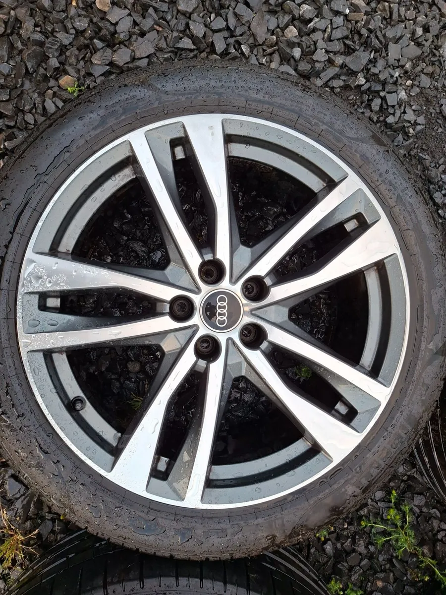 19" Genuine Audi A6 S Line Alloys with tyres - Image 4