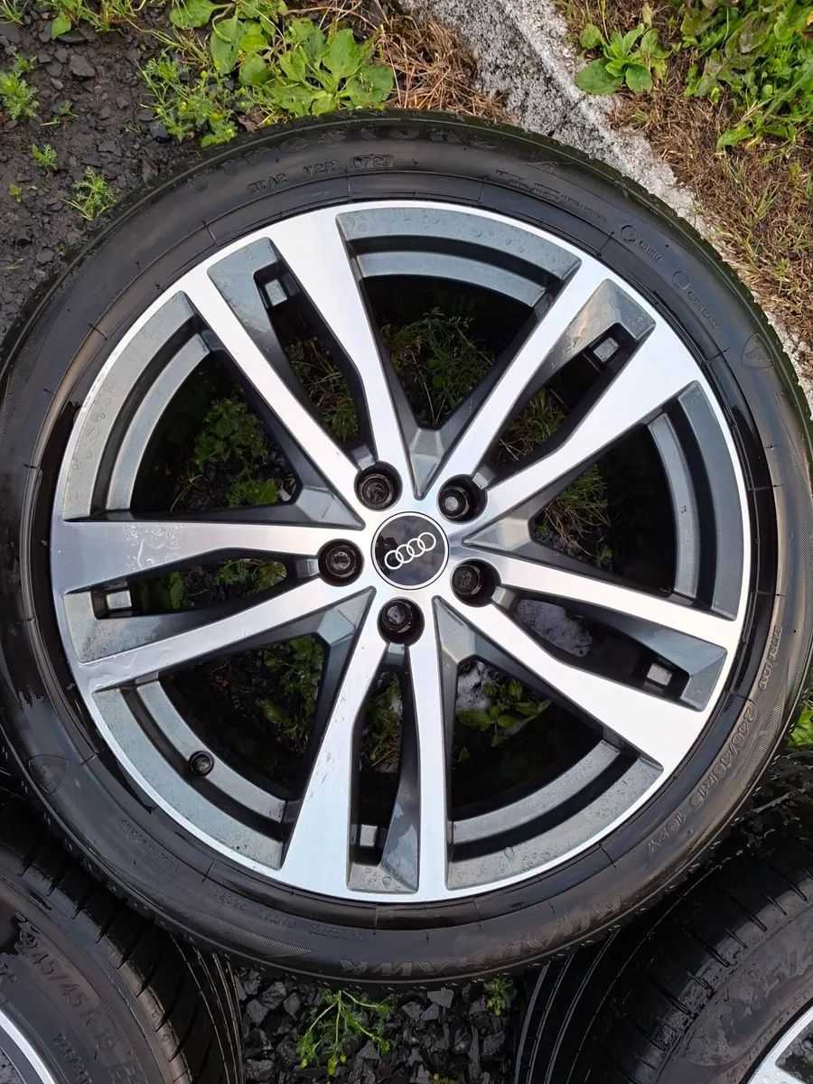 19" Genuine Audi A6 S Line Alloys with tyres - Image 3