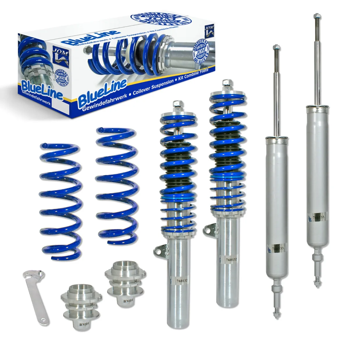 BMW 5 Series (E60) JOM Blueline Coilovers