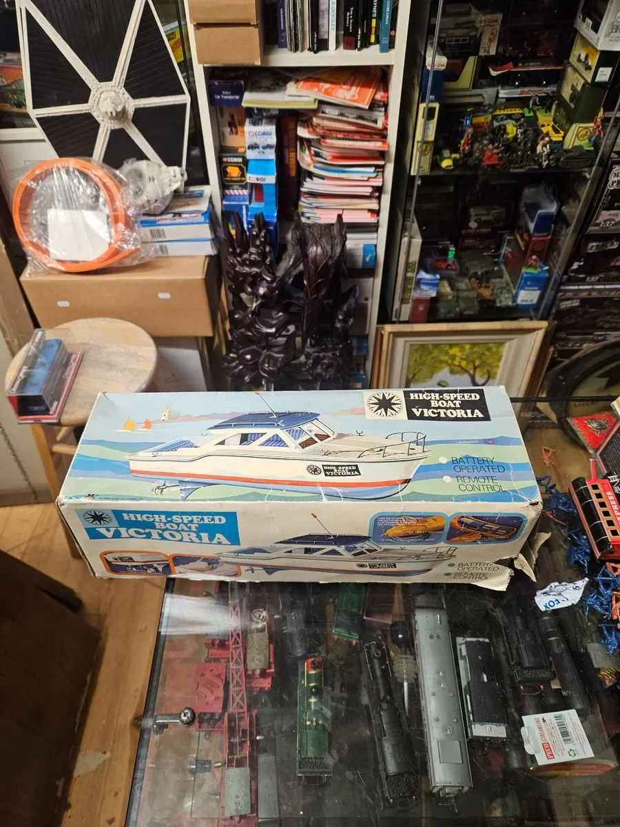 Vintage Victoria Remote Control Boat - Image 1