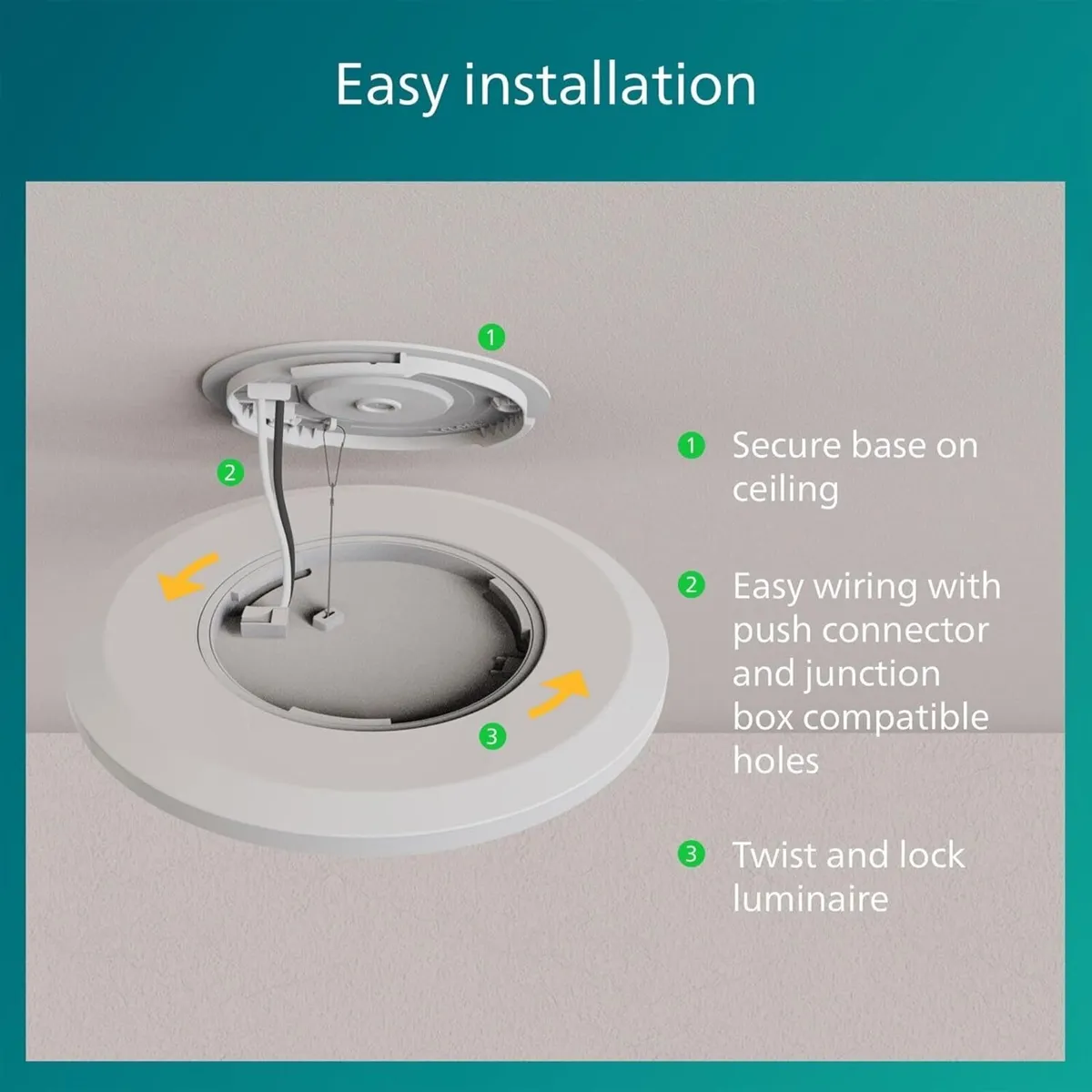 Philips LED SuperSlim SceneSwitch Dimmable Ceiling - Image 2