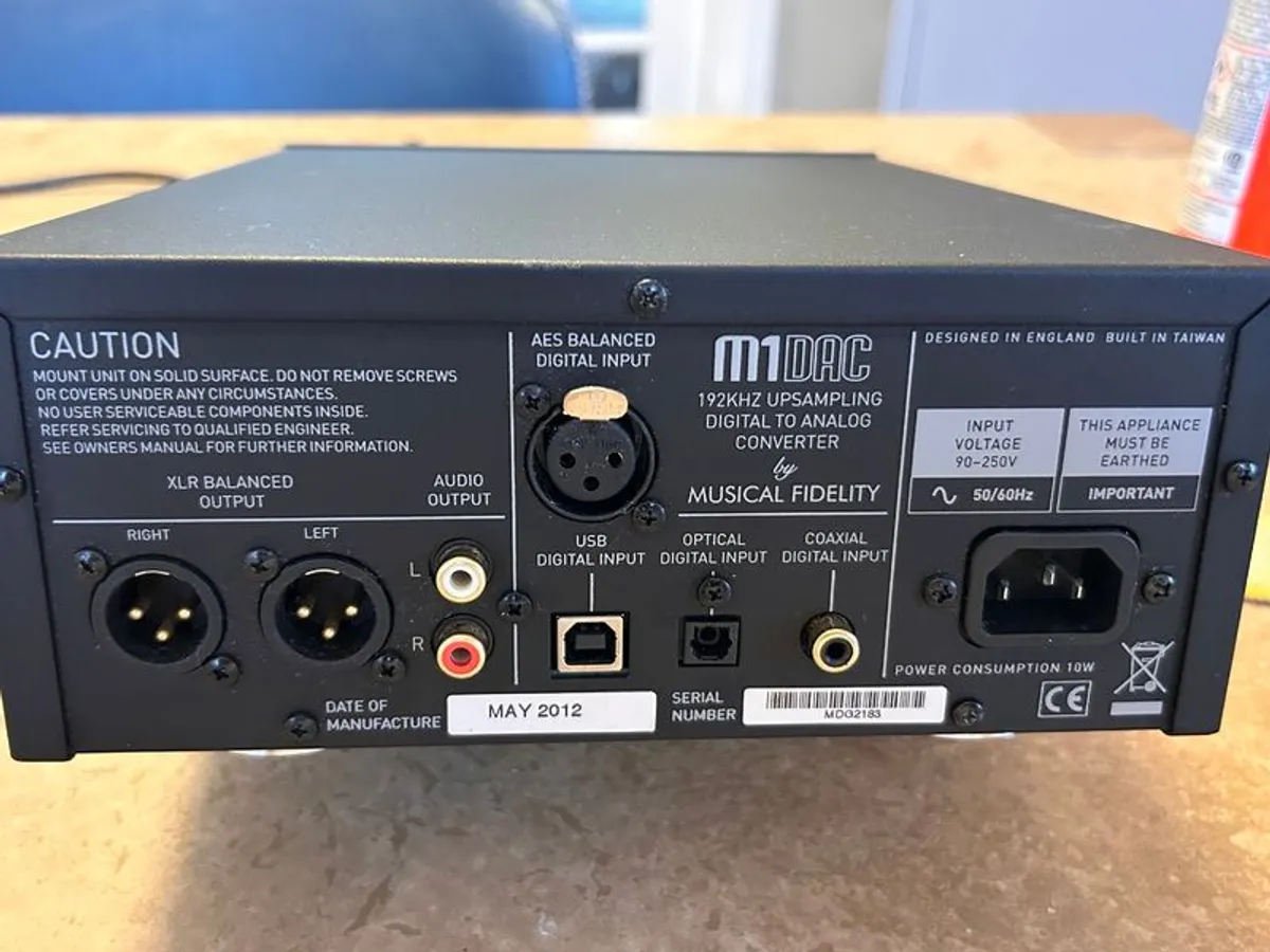 Musical Fidelity M1 DAC - Image 2