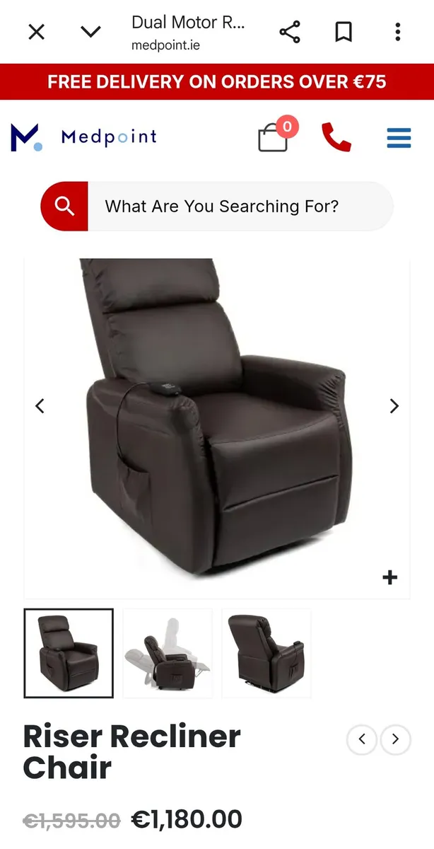 Reclining tilting chair - Image 1