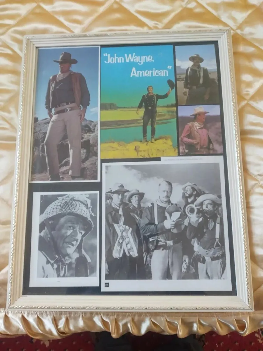 John Wayne picture collage