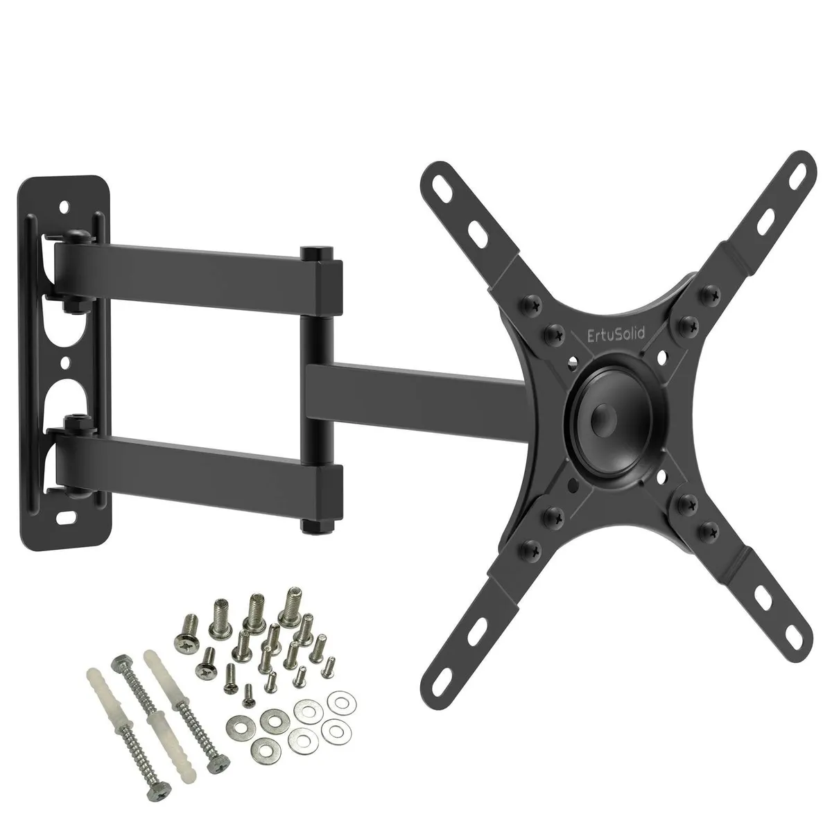 TV Monitor Wall Mount Bracket Tilt Swivel 10-49" - Image 3