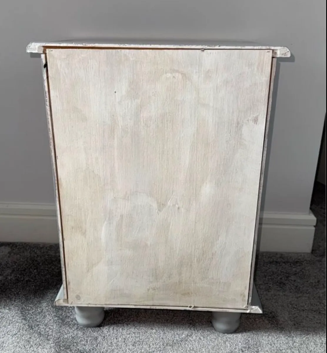 Solid Wood 3 Drawer Bedside Locker - Image 4