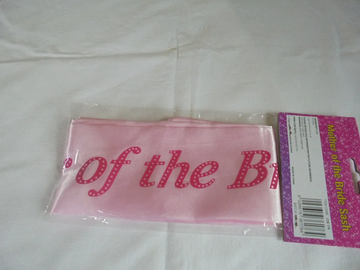Mother of the Bride Sash for Sale - Image 3