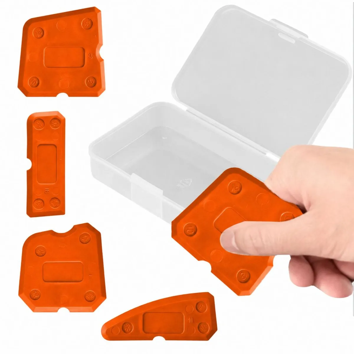 Silicone Sealant Finishing Caulking Tool Kit Set 5