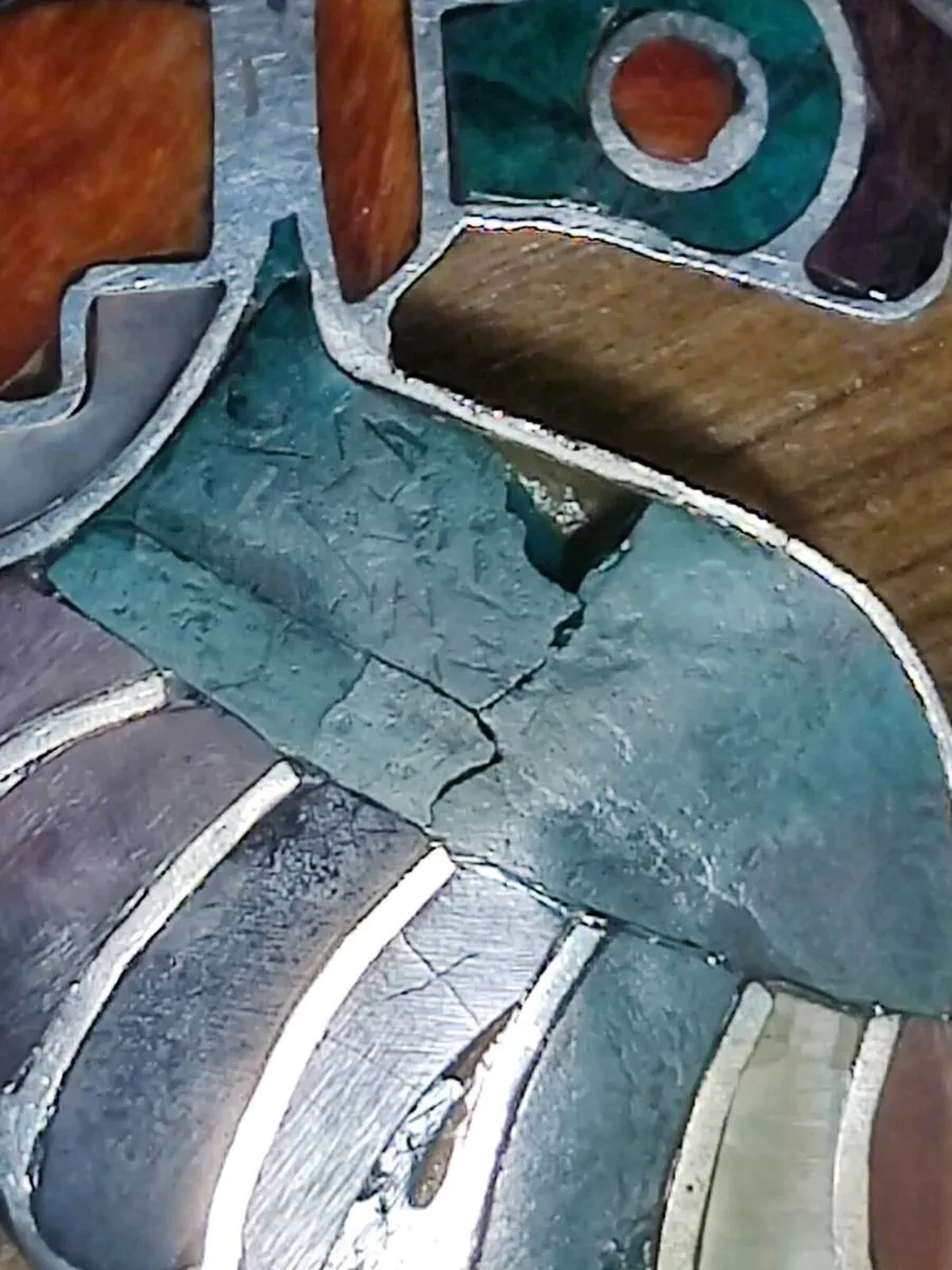 HUGE COLOURFUL EAGLE, 950 Quality Silver Pendant ! - Image 2