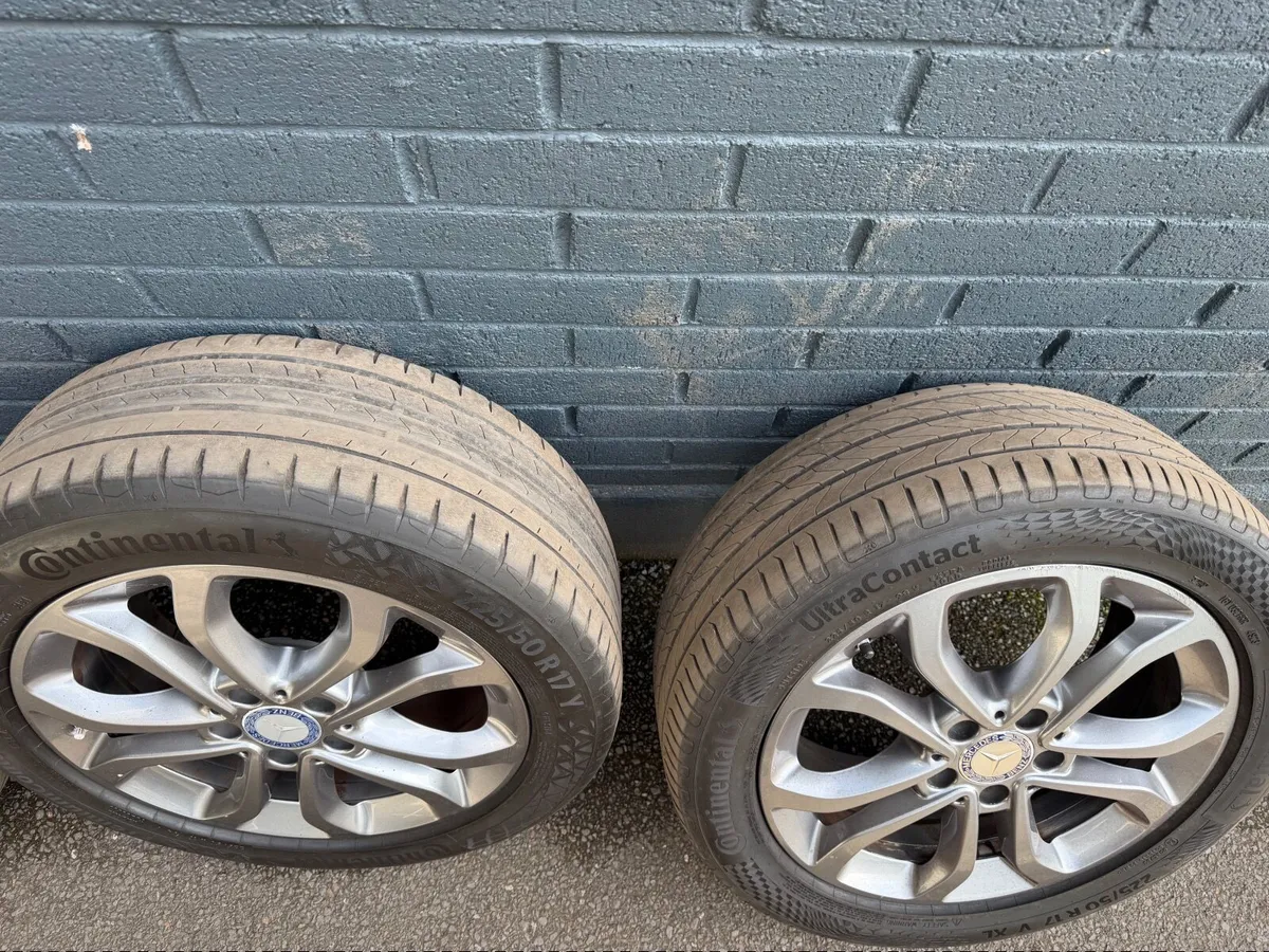 17” Alloys Wheels Mercedes - Image 1