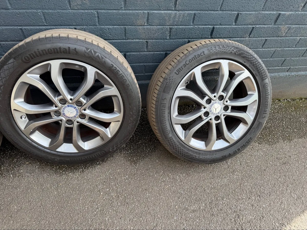 17” Alloys Wheels Mercedes - Image 2