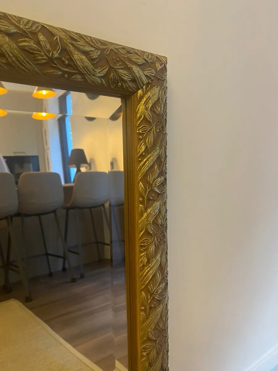 Ornate gilded mirror - Image 2