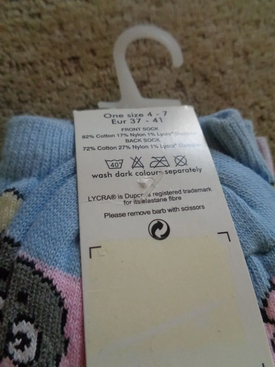 Ladies Novelty Ankle Socks for Sale - Image 2