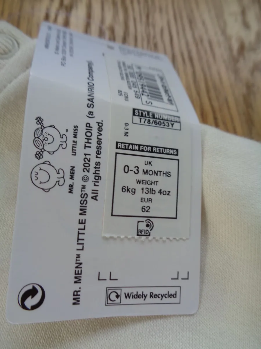 M&S Mr.Men Sweat Shirt for Sale - Image 2
