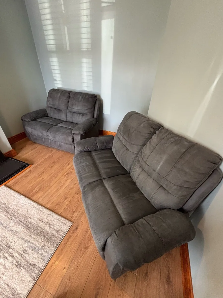 Grey couches - Image 1
