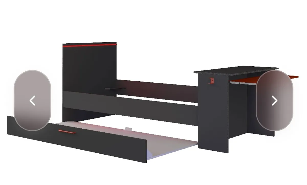 Gamer trundle bed - Image 2