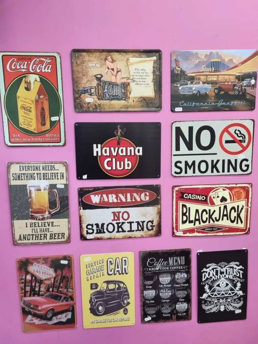 Metal signs - Image 2