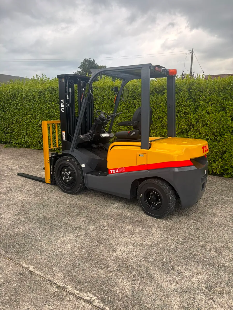 2026 TEU FD30T 3 Ton Diesel Forklifts - Image 3
