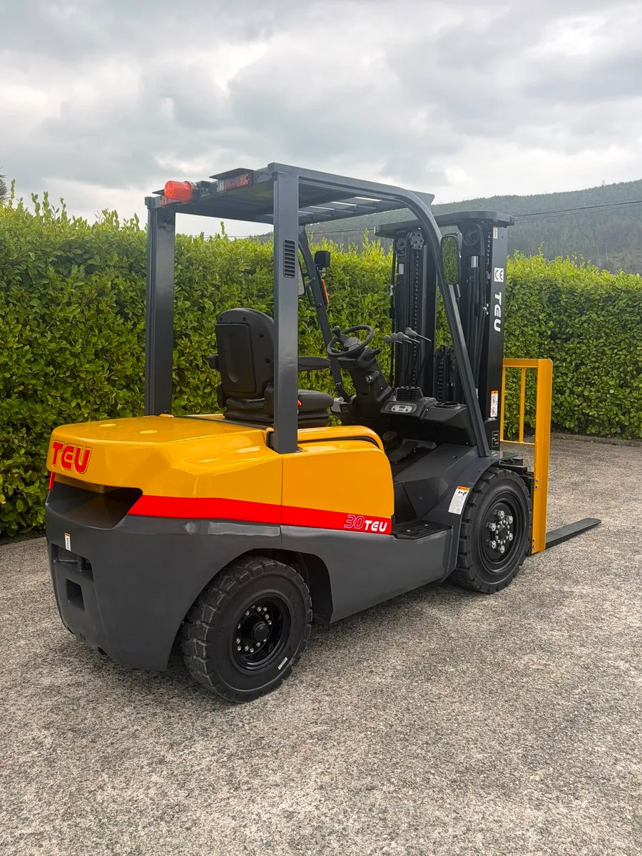 2026 TEU FD30T 3 Ton Diesel Forklifts - Image 4