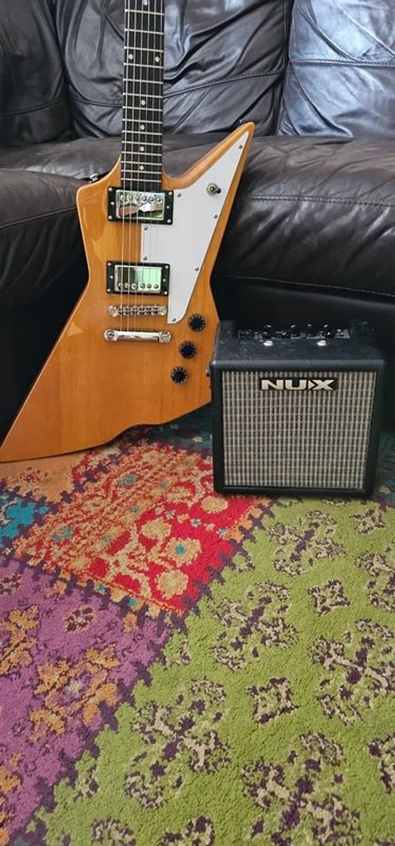 Guitar and Amp - Image 1
