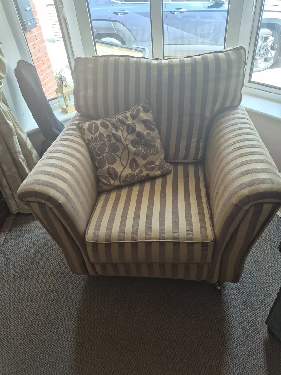 2 &3 seater Couch and Armchair - Image 1