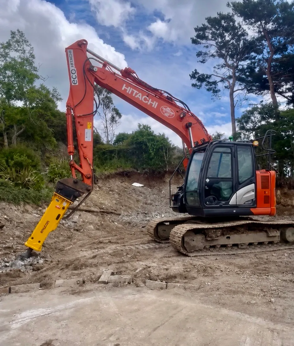 13 TON DIGGER & BREAKER HIRE - Image 1