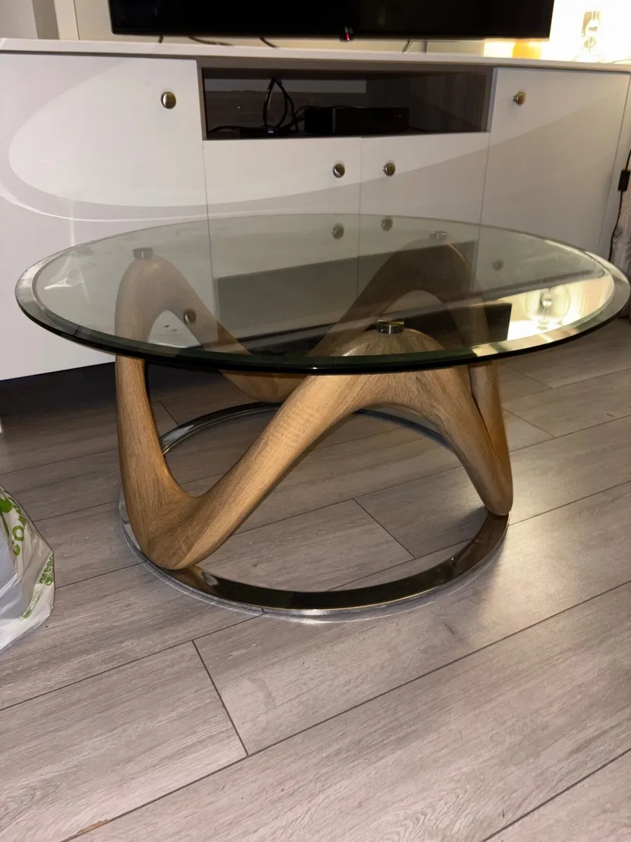 Glass Coffee Table - Image 3