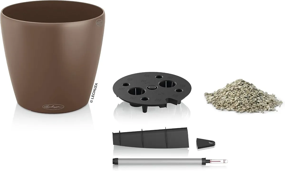 Classico Colour 43 Round Planter Plastic - Image 3
