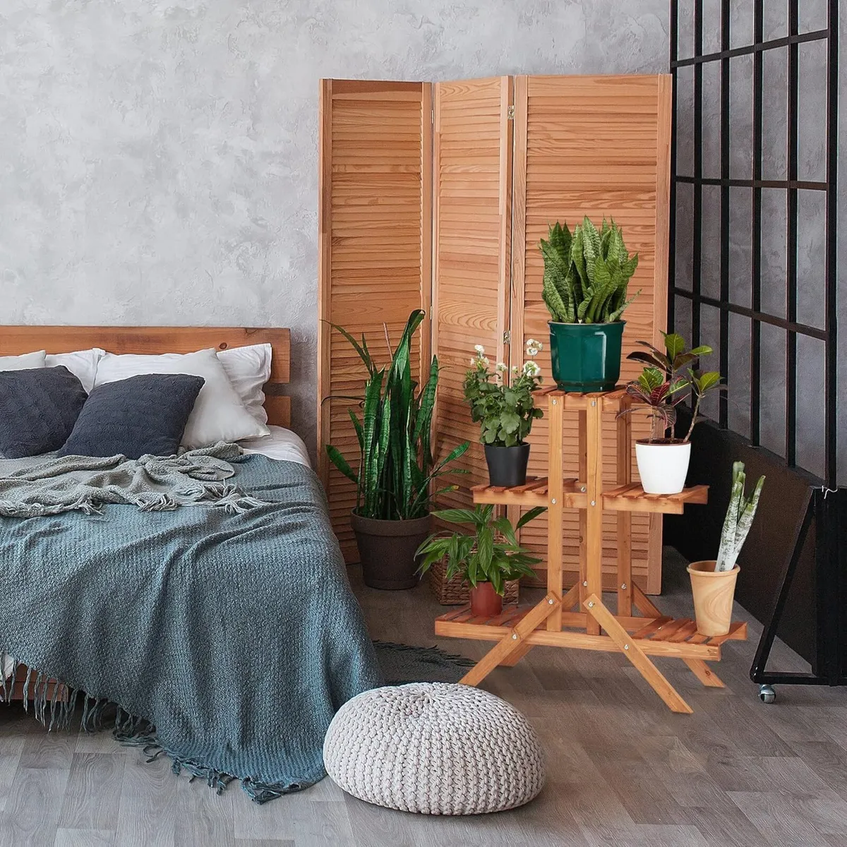 2x Plant Stand Set Flower Rack Shelf Tiered - Image 3