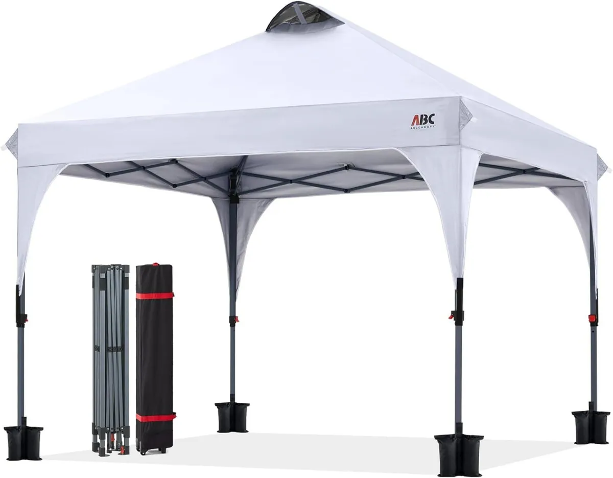 3x3m Pop-Up Gazebo Commercial with Accessories - Image 1