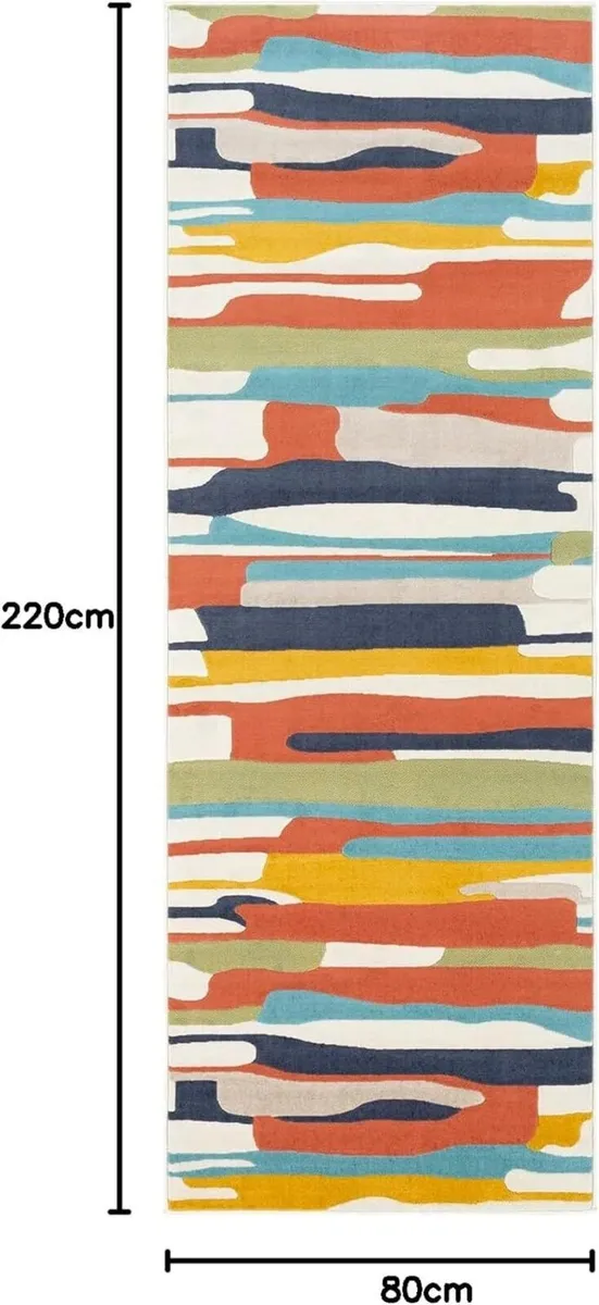 Geometric Rug Scandi Area Rugs Living Room - Image 2